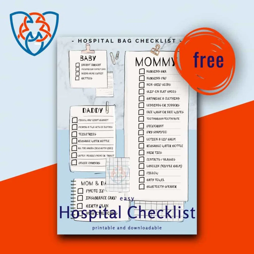 Hospital overnight bag ad min