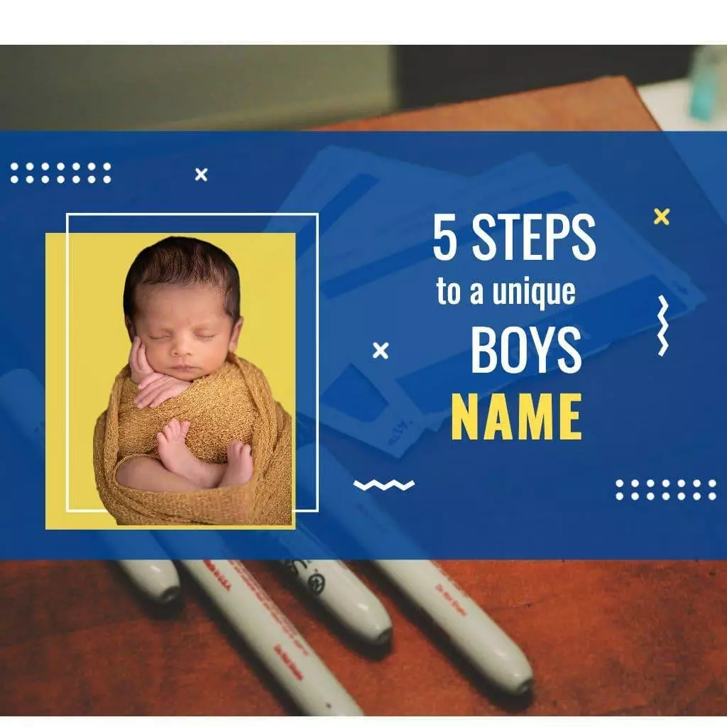 unique baby boy name with meaning